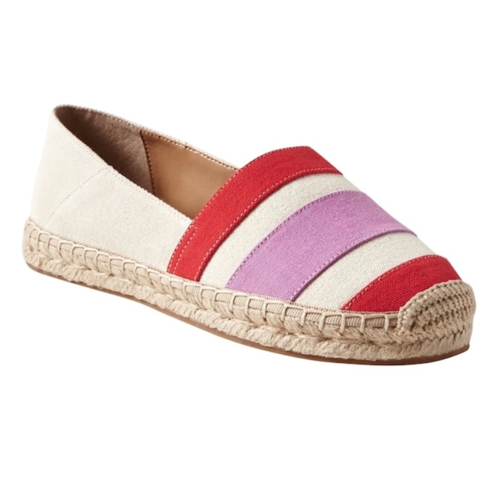 NIB BANANA REPUBLIC CANVAS ESPADRILLES